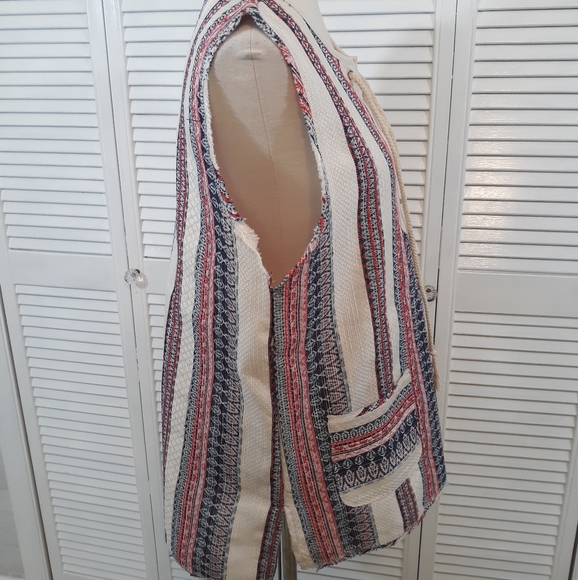 ETHEREAL paper crane boho tunic top LG NWOT *C3 - Picture 6 of 7